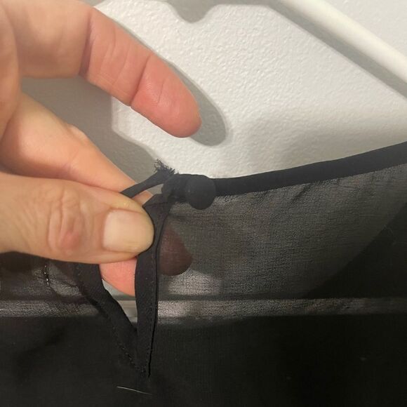 ALTAR’D State black sheer top - Picture 7 of 8